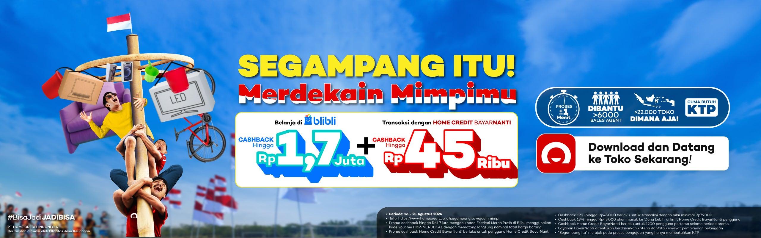 Segampang Itu Merdekain Mimpimu dengan #BayarNanti di BliBli