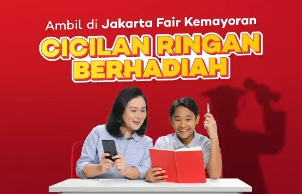 Belanja di Jakarta Fair & Raih Tabungan Total Ratusan Juta!