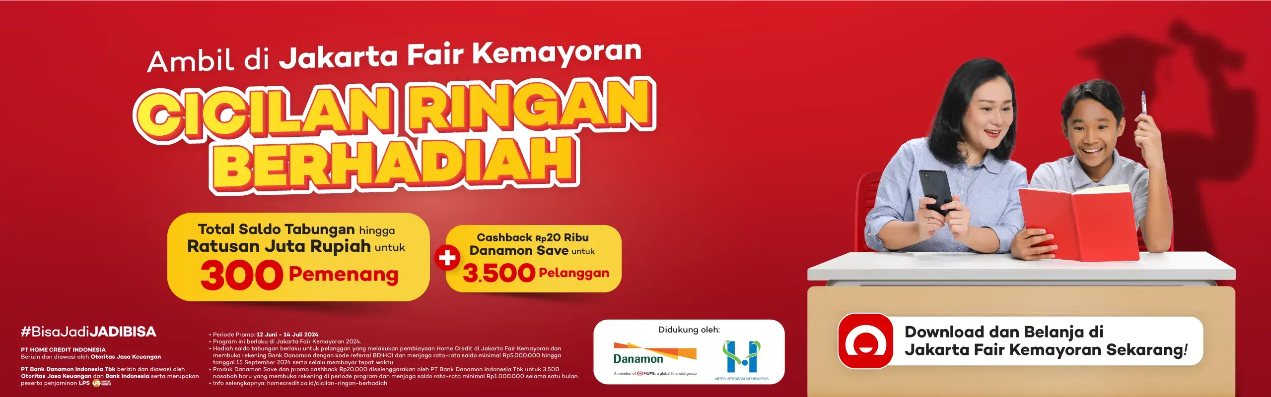 Belanja di Jakarta Fair & Raih Tabungan Total Ratusan Juta!